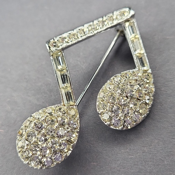 Music Note Brooch - Picture 4 of 4